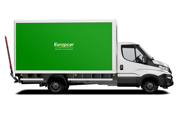 Camion de déménagement 22m3 avec hayon - Modèle Iveco Daily